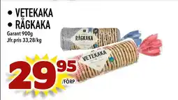 Supergrossen Vetekaka• rågkaka erbjuda