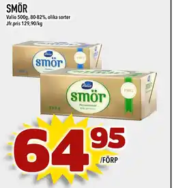 Supergrossen Smör erbjuda