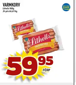 Supergrossen Varmkorv erbjuda