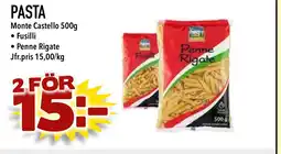Supergrossen Pasta erbjuda