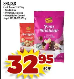 Supergrossen Snacks erbjuda