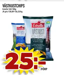 Supergrossen Västkustchips erbjuda