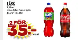 Supergrossen Läsk erbjuda