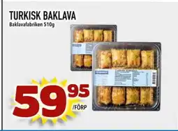 Prisma Mat Turkisk baklava erbjuda