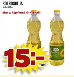 Prisma Mat Solrosolja erbjuda