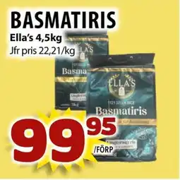 Matvärlden Tensta Basmatiris Ella's erbjuda