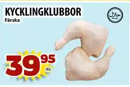 Matvärlden Tensta Kycklingklubbor erbjuda