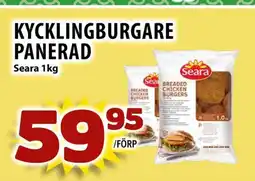 Matvärlden Tensta Kycklingburgare panerad seara erbjuda