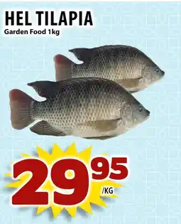 Matvärlden Tensta Hel tilapia garden food erbjuda