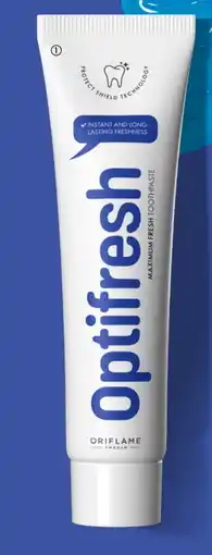 Oriflame Optifresh Maximum Fresh Toothpaste erbjuda