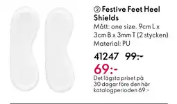 Oriflame Festive Feet Heel Shields erbjuda