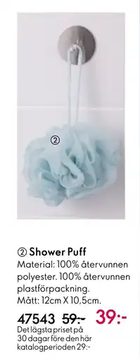 Oriflame Shower Puff erbjuda