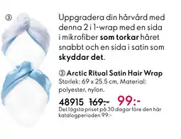 Oriflame Arctic Ritual Satin Hair Wrap erbjuda