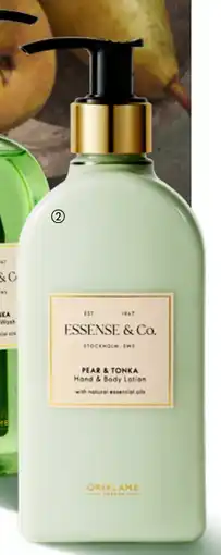 Oriflame Essense&Co. Pear & Tonka Hand & Body Lotion erbjuda