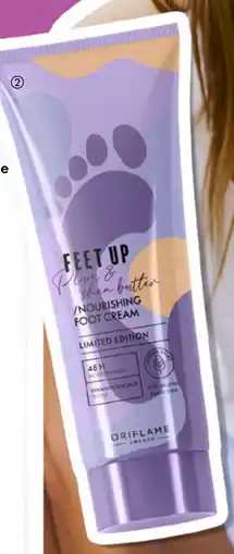 Oriflame Feet Up Plum & Shea Butter / Nourishing Foot Cream erbjuda