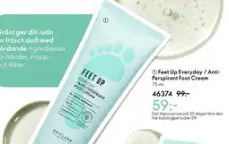 Oriflame Feet Up Everyday / Anti- Perspirant Foot Cream erbjuda