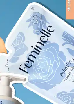 Oriflame Feminelle Refreshing Intimate Wash Refill with Rose Water erbjuda