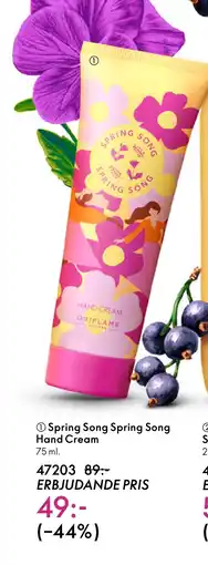 Oriflame Spring Song Spring Song Hand Cream erbjuda
