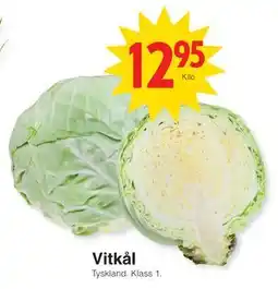 Matöppet Vitkål erbjuda