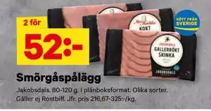 City Gross Smörgåspålägg erbjuda