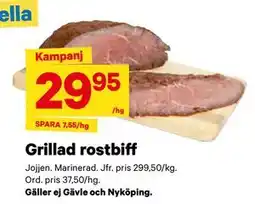 City Gross Grillad rostbiff erbjuda