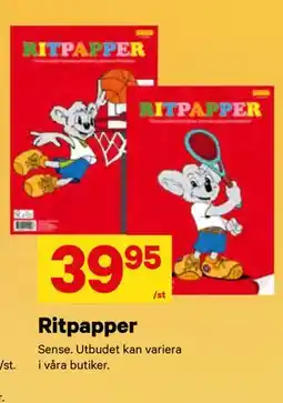 City Gross Ritpapper erbjuda