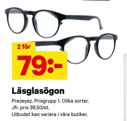 City Gross Läsglasögon erbjuda