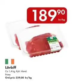 Snabbgross Lövbiff erbjuda