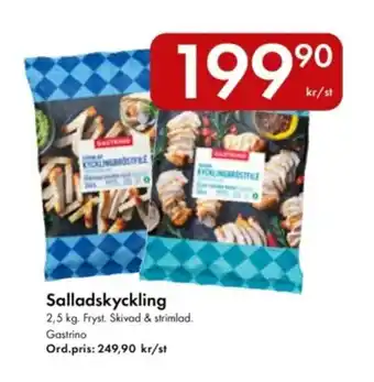 Snabbgross Gastrino Salladskyckling erbjuda