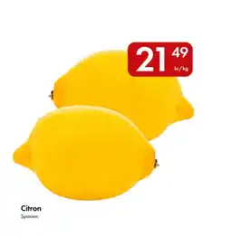 Snabbgross Citron erbjuda