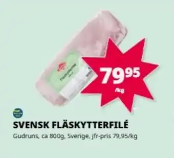 GUDRUNS Svensk fläskytterfilé