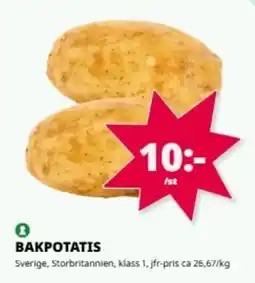Tempo Bakpotatis erbjuda