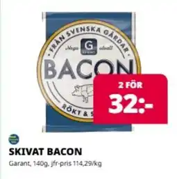 Tempo GARANT Skivat bacon erbjuda