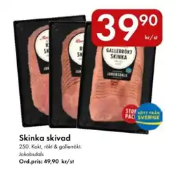 Snabbgross Skinka skivad erbjuda