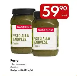 Snabbgross GASTRNO Pesto erbjuda