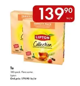 Snabbgross LIPTON Te erbjuda