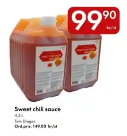 Snabbgross TWIN DRAGON Sweet chili sauce erbjuda