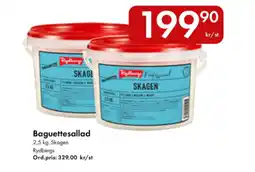 Snabbgross RYDBERGS Baguettesallad erbjuda