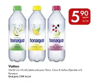Snabbgross BONAQUA Vatten erbjuda