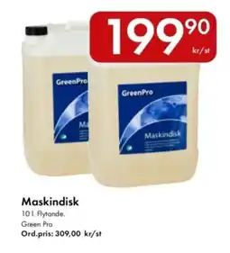 Snabbgross GREEN PRO Maskindisk erbjuda