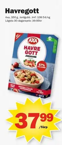 Pekås AXA Havregott erbjuda