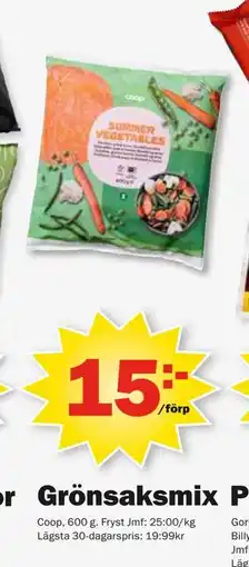 Pekås Grönsaksmix erbjuda