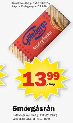 Pekås Smörgåsrån erbjuda