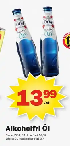 Pekås Alkoholfri Öl erbjuda