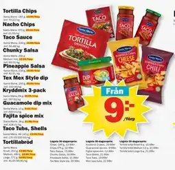 Pekås Tex Mex Style dip erbjuda