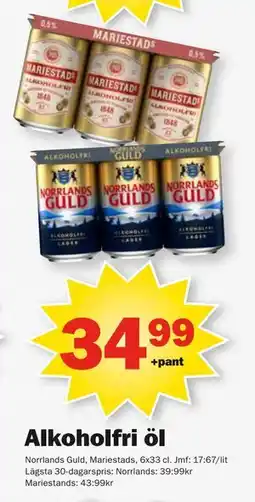 Pekås Alkoholfri öl erbjuda