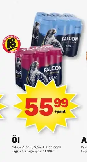 Pekås Öl erbjuda