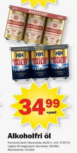 Pekås Alkoholfri öl erbjuda