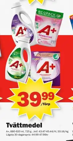 Pekås Tvättmedel erbjuda