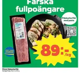 Coop Daglivs Färsk fläskytterfilé erbjuda
